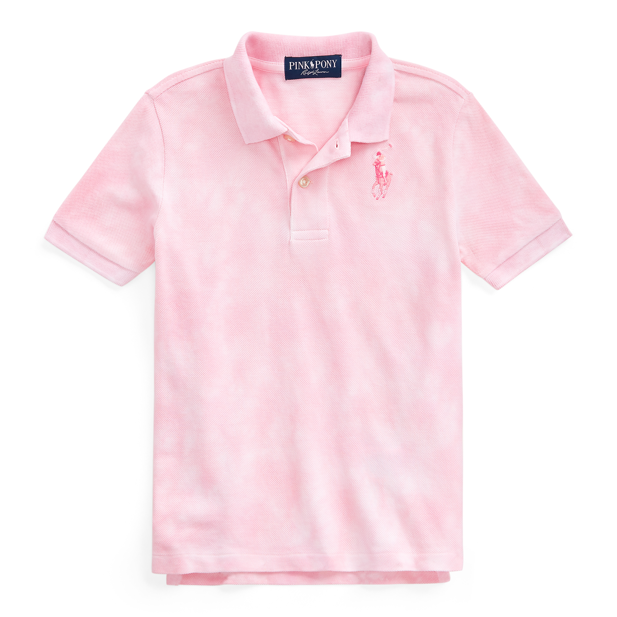 light pink ralph lauren polo shirt