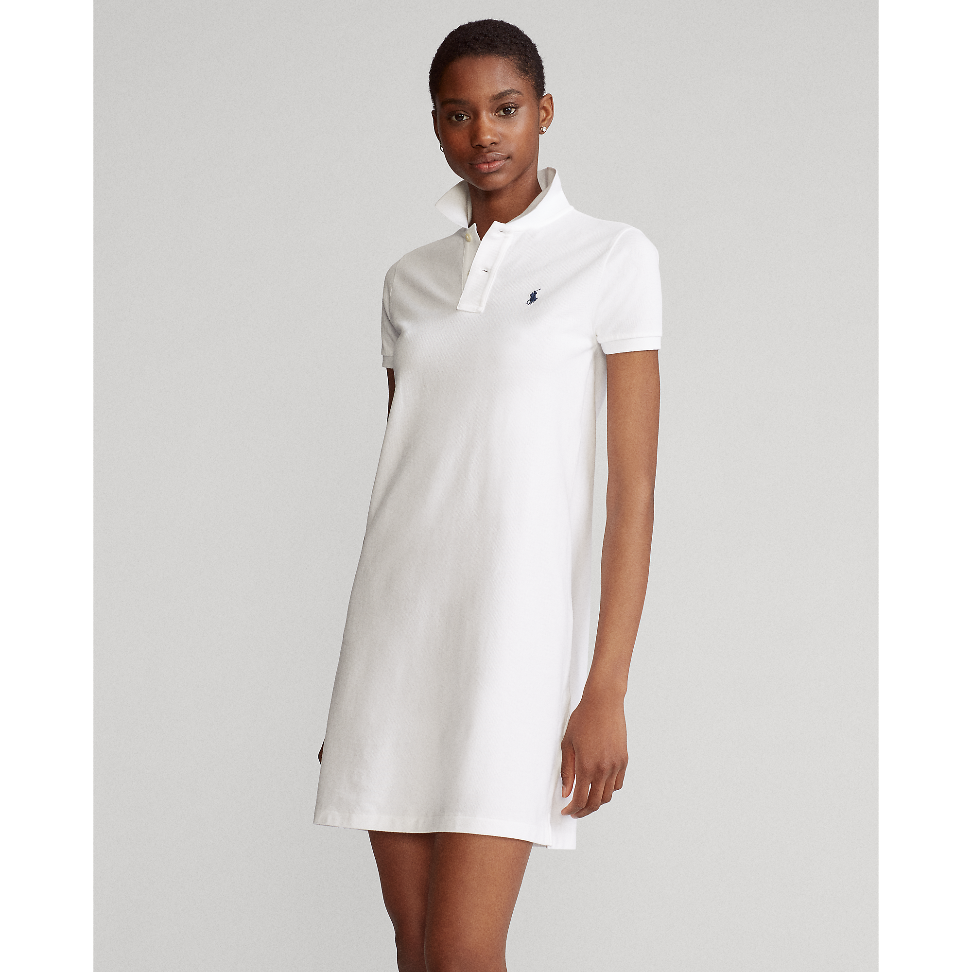 white polo dresses