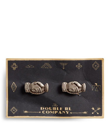 Handshake Cuff Links in Silver Ralph Lauren HK