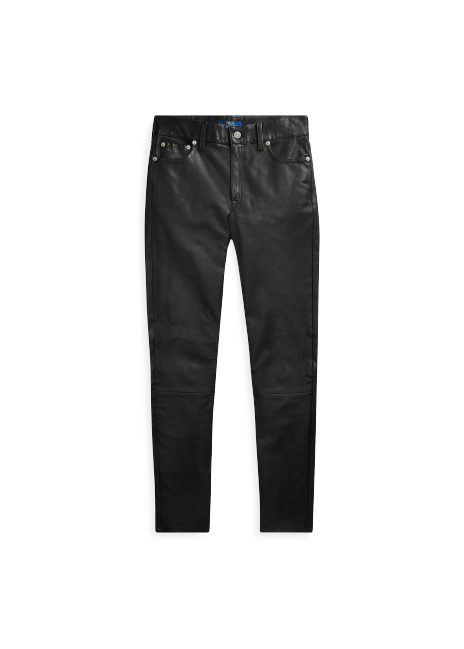 Ralph Lauren Leather 5-Pocket Skinny Pant