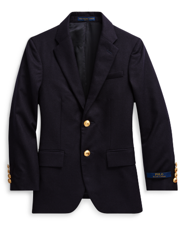 The Iconic Doeskin Blazer in Navy Ralph Lauren HK