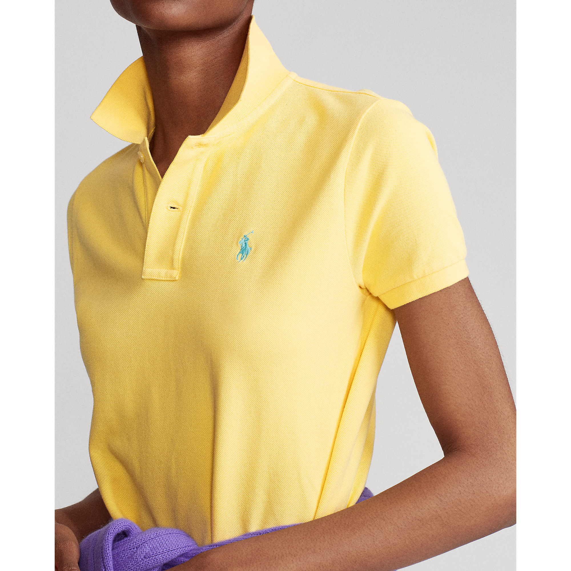 polo ralph lauren cotton mesh polo dress