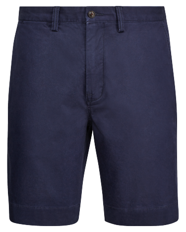 9 Inch Stretch Classic Fit Chino Short in Navy Ralph Lauren HK