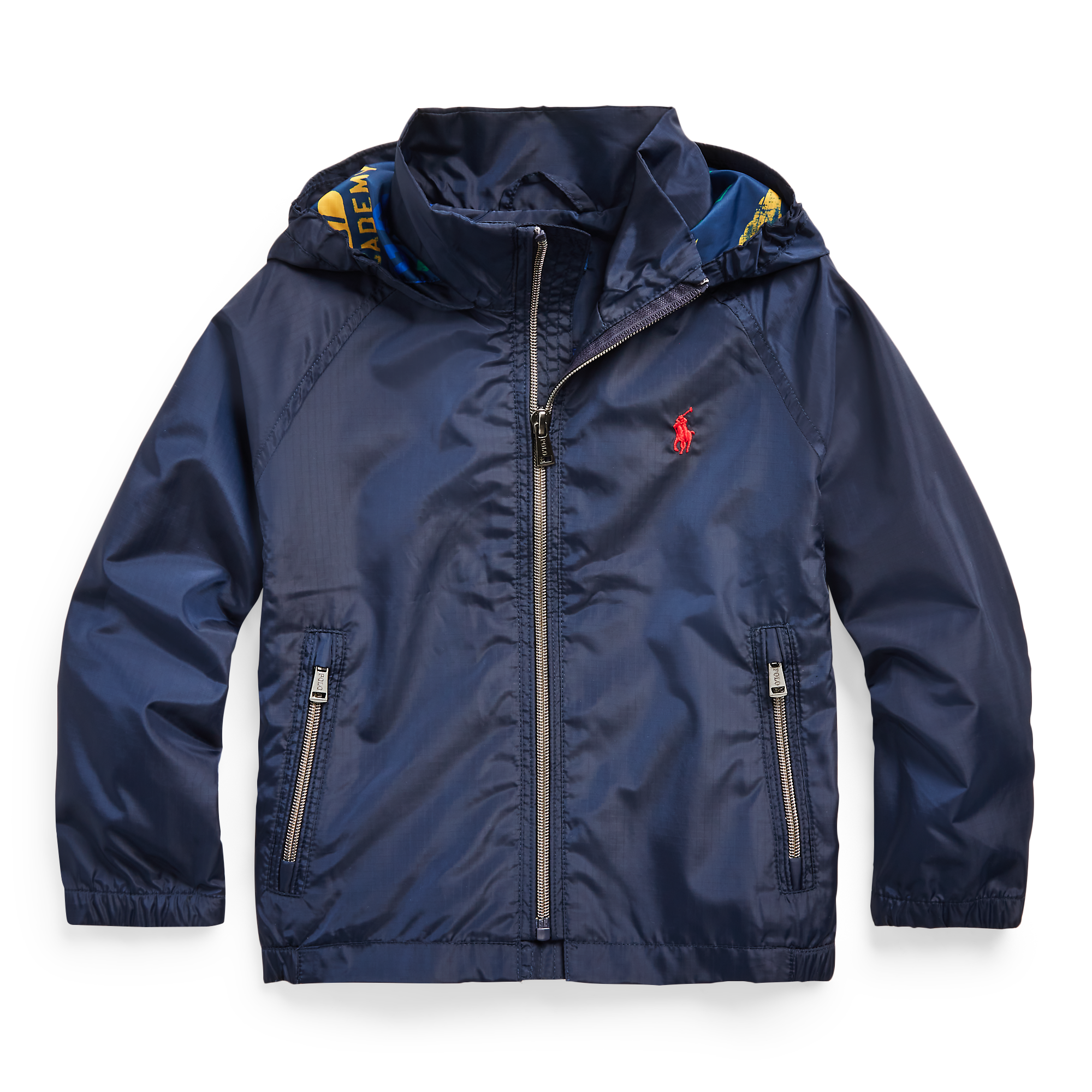 ralph lauren packable hooded jacket