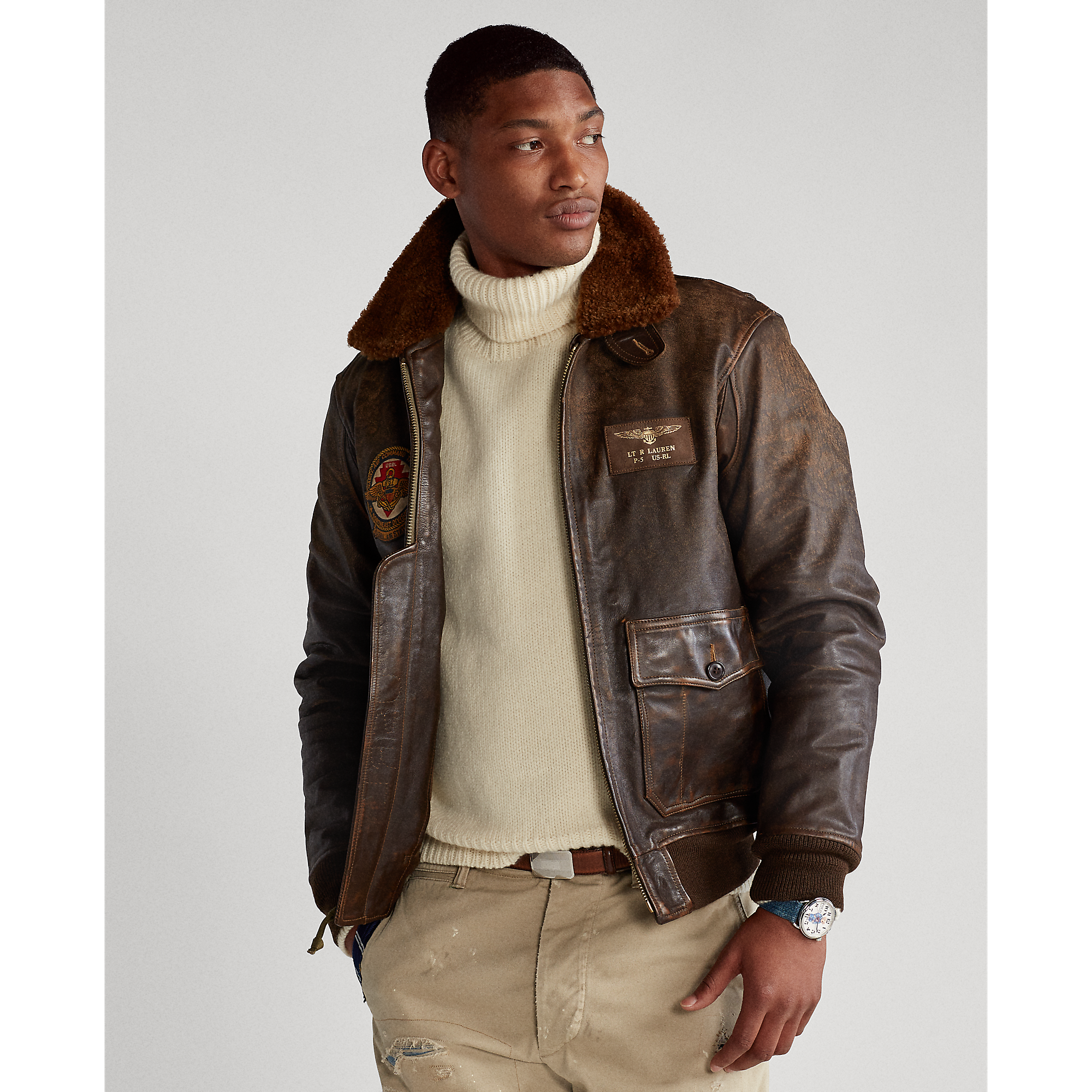 ralph lauren pilot jacket