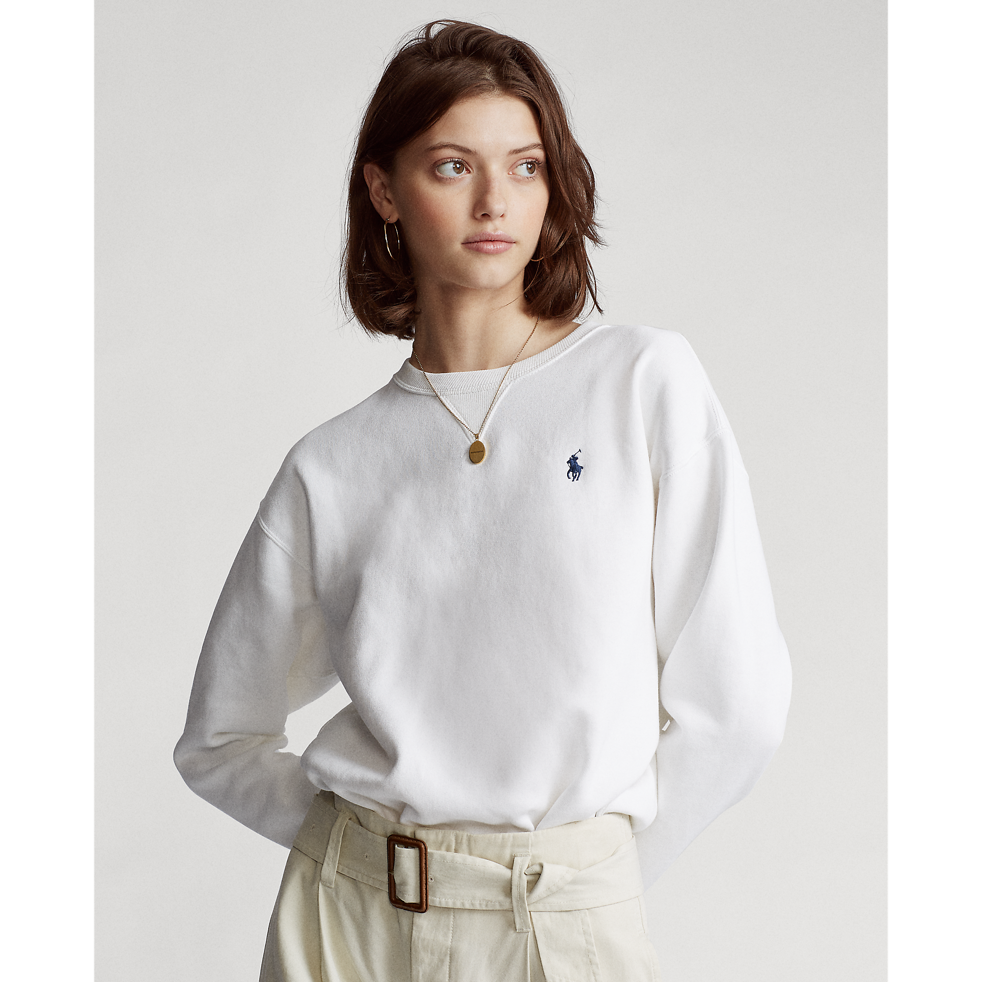 Polo ralph lauren fleece pullover Outlet