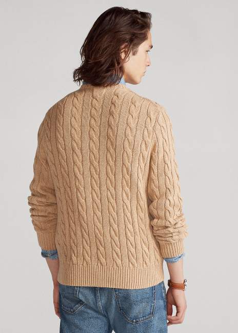 Ralph Lauren Cable-Knit Cotton Sweater