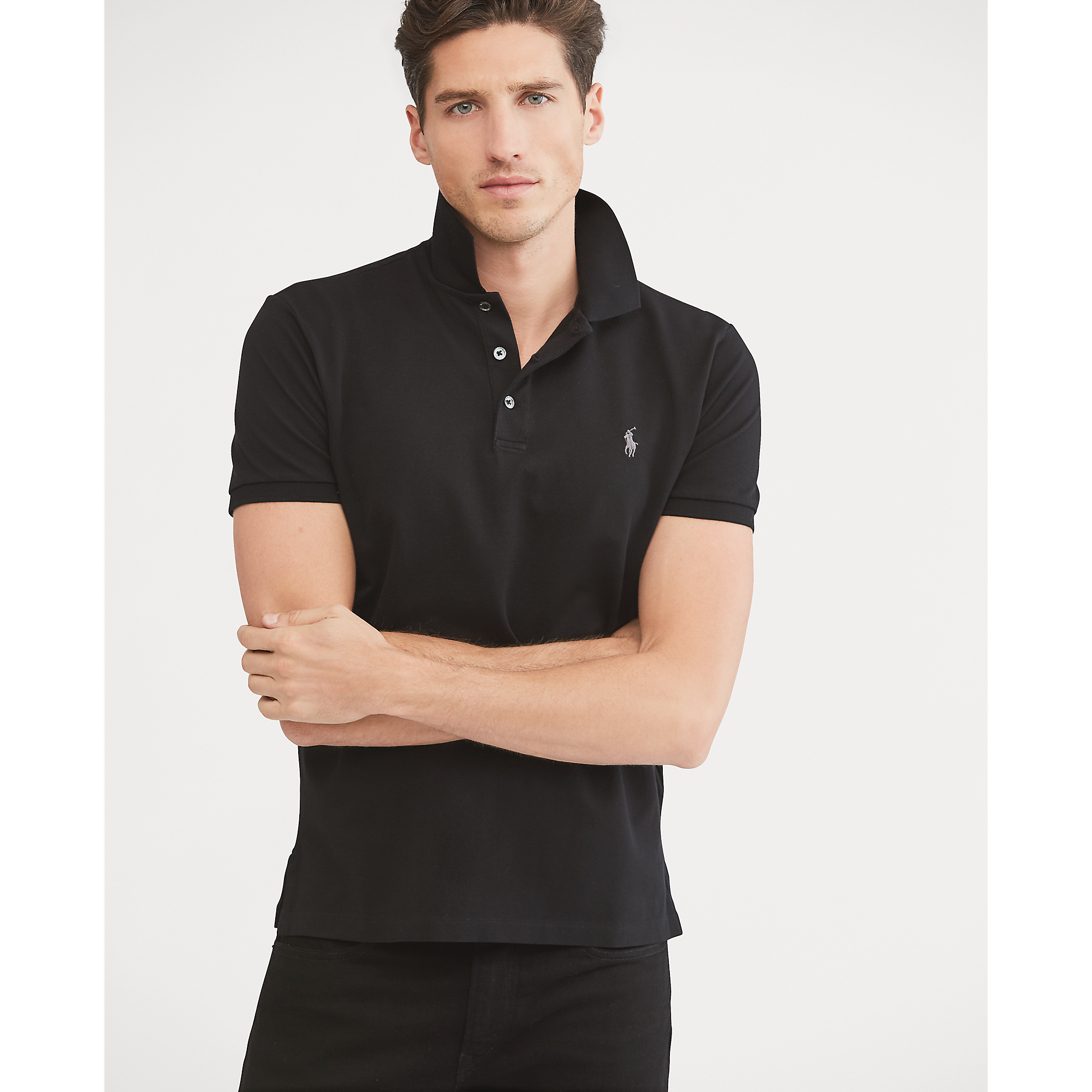 black ralph lauren custom fit polo