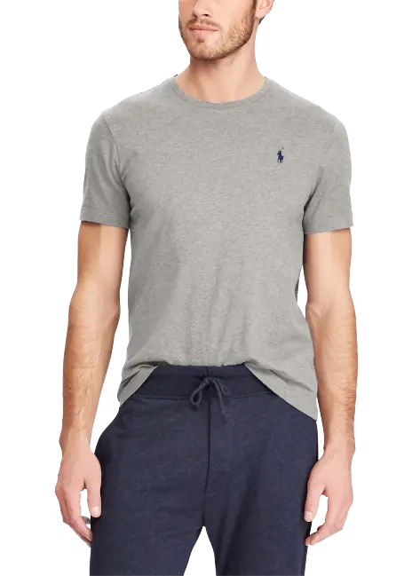 Ralph Lauren Custom Slim Fit Jersey Crewneck T-Shirt