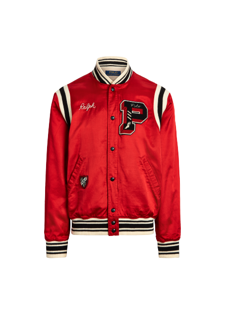 Polo Tiger Satin Baseball Jacket | Ralph Lauren® HK
