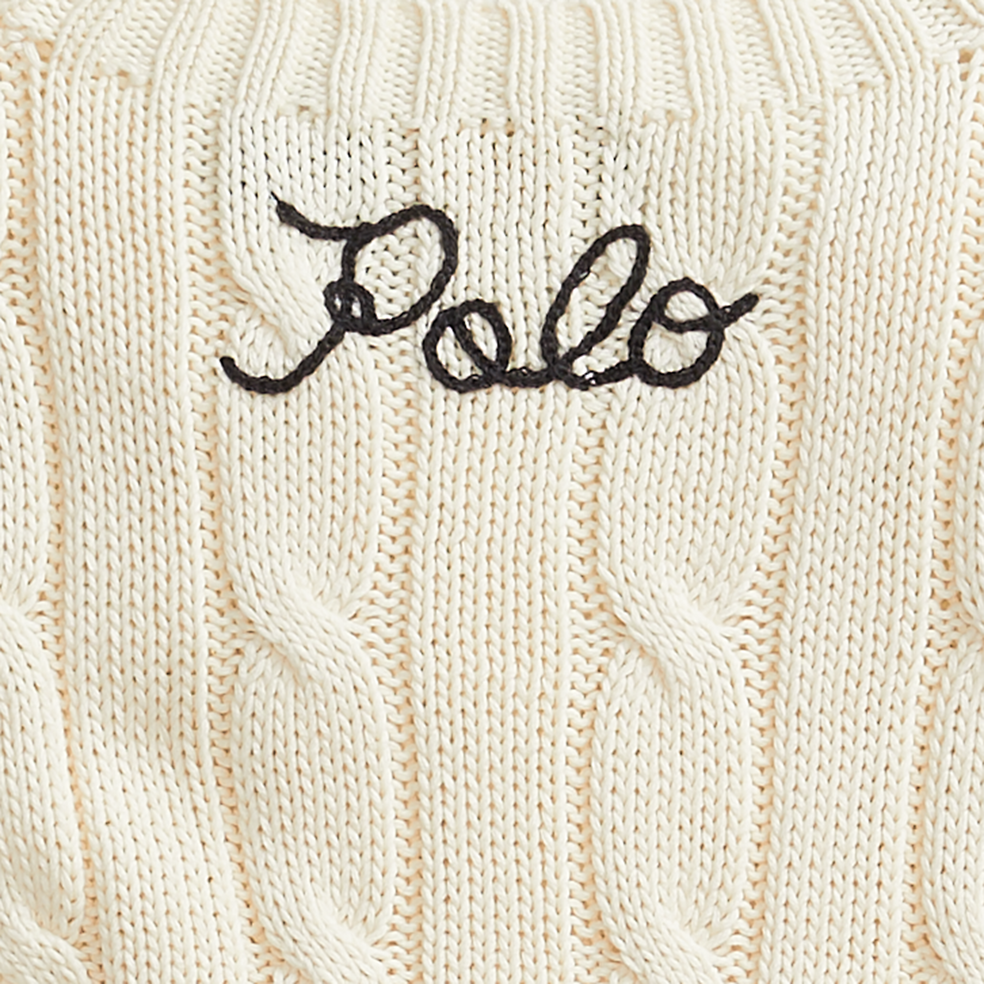 ralph lauren cable short sleeve sweater