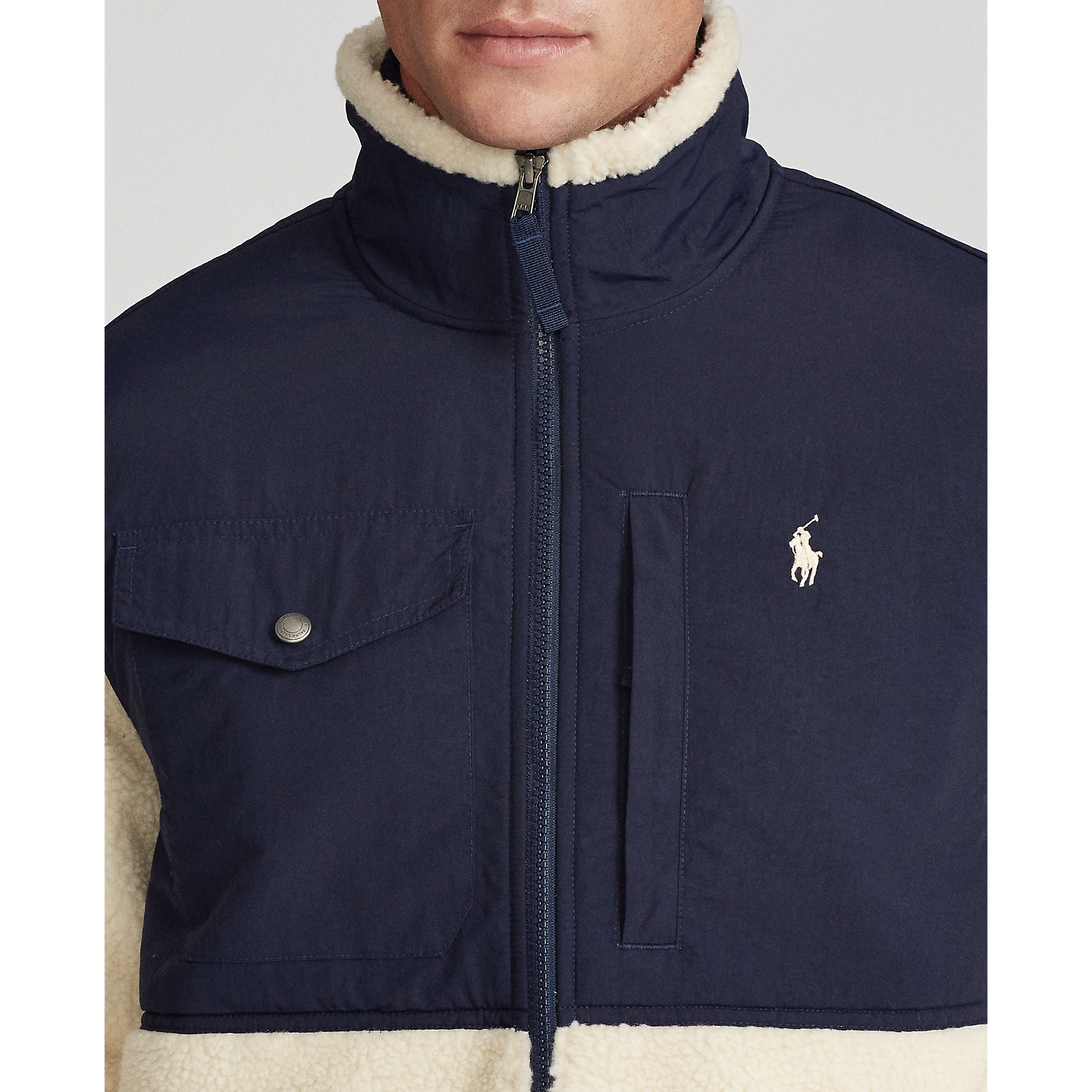 ralph lauren hybrid fleece