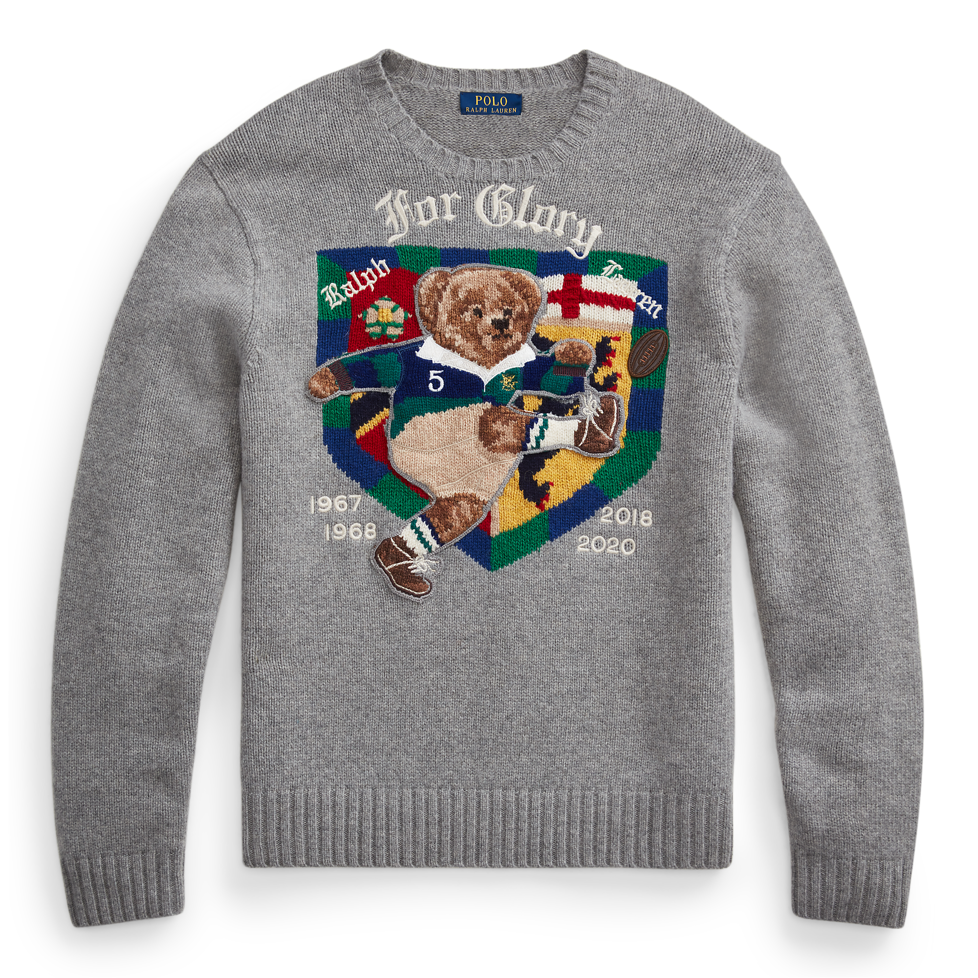 ralph lauren kicker bear sweater