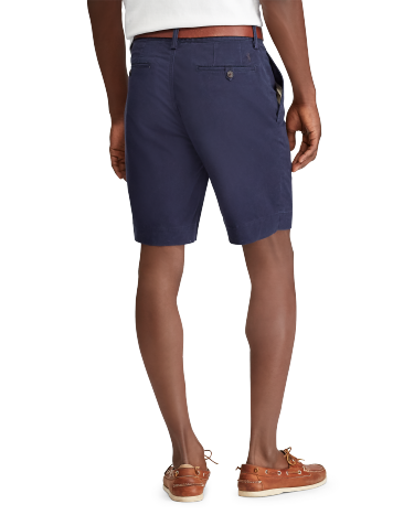 9 Inch Stretch Classic Fit Chino Short in Navy Ralph Lauren HK