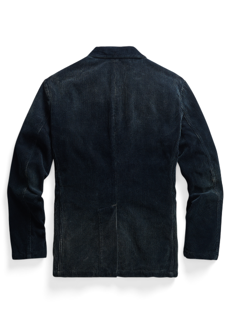 Ralph Lauren Unconstructed Indigo Corduroy Sport Coat