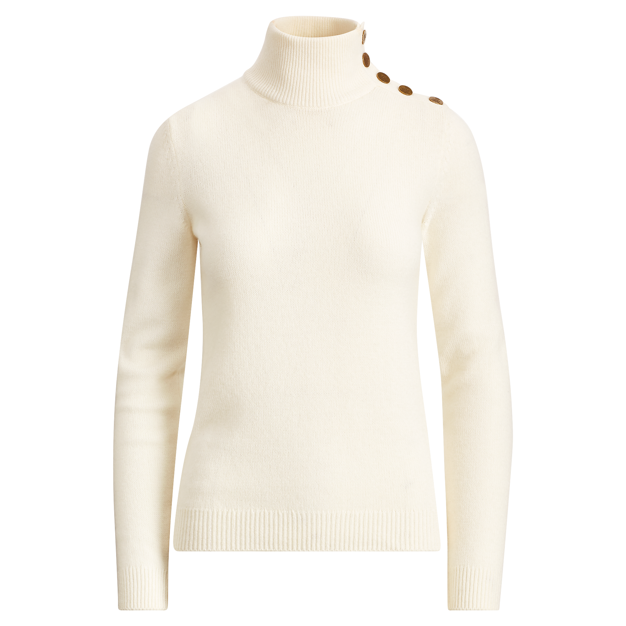 white polo turtleneck