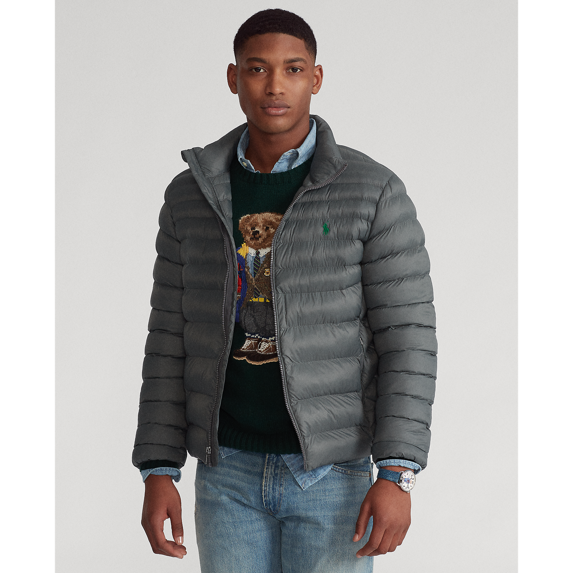 polo ralph lauren the packable jacket