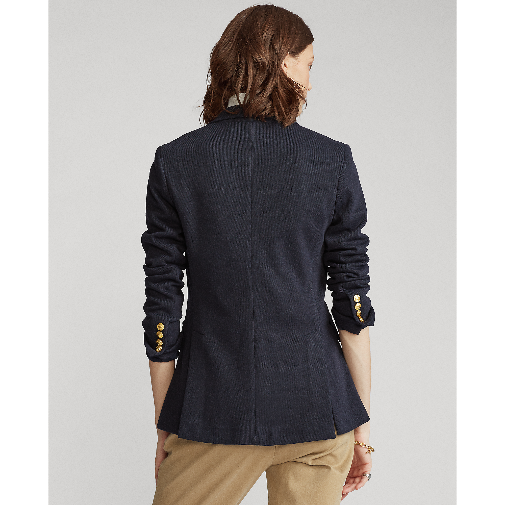 polo cotton blazer