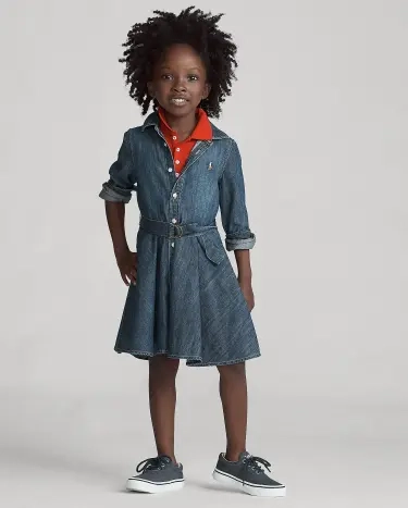 Ralph lauren sales denim shirtdress