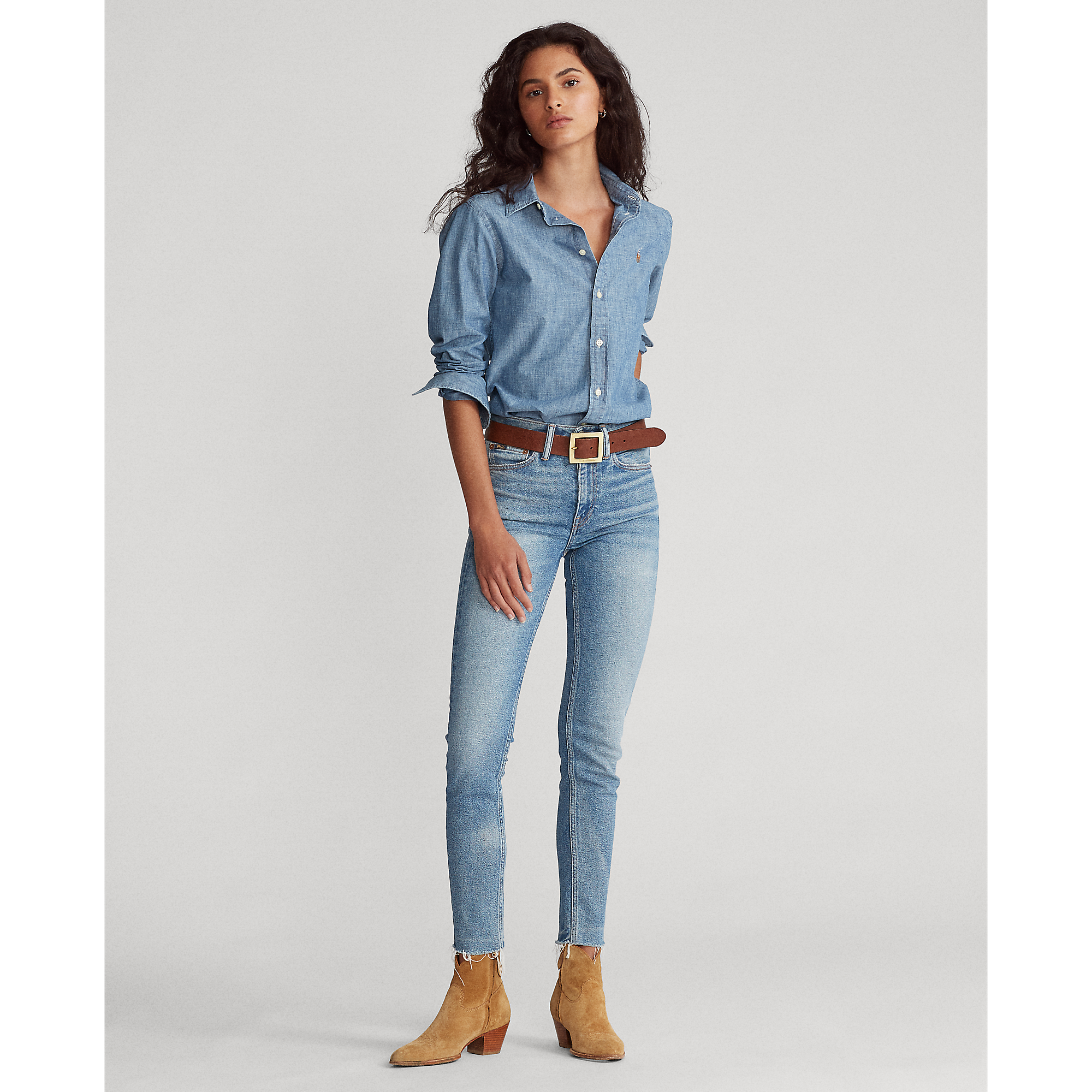 ralph lauren high rise jeans