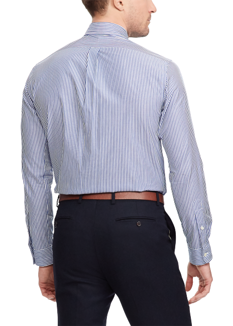 Ralph Lauren Classic Fit Striped Poplin Shirt