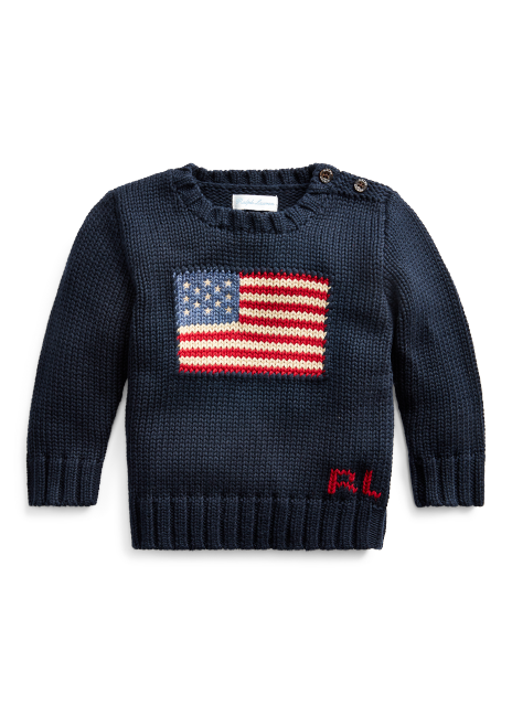 The Iconic Flag Sweater | Ralph Lauren® HK