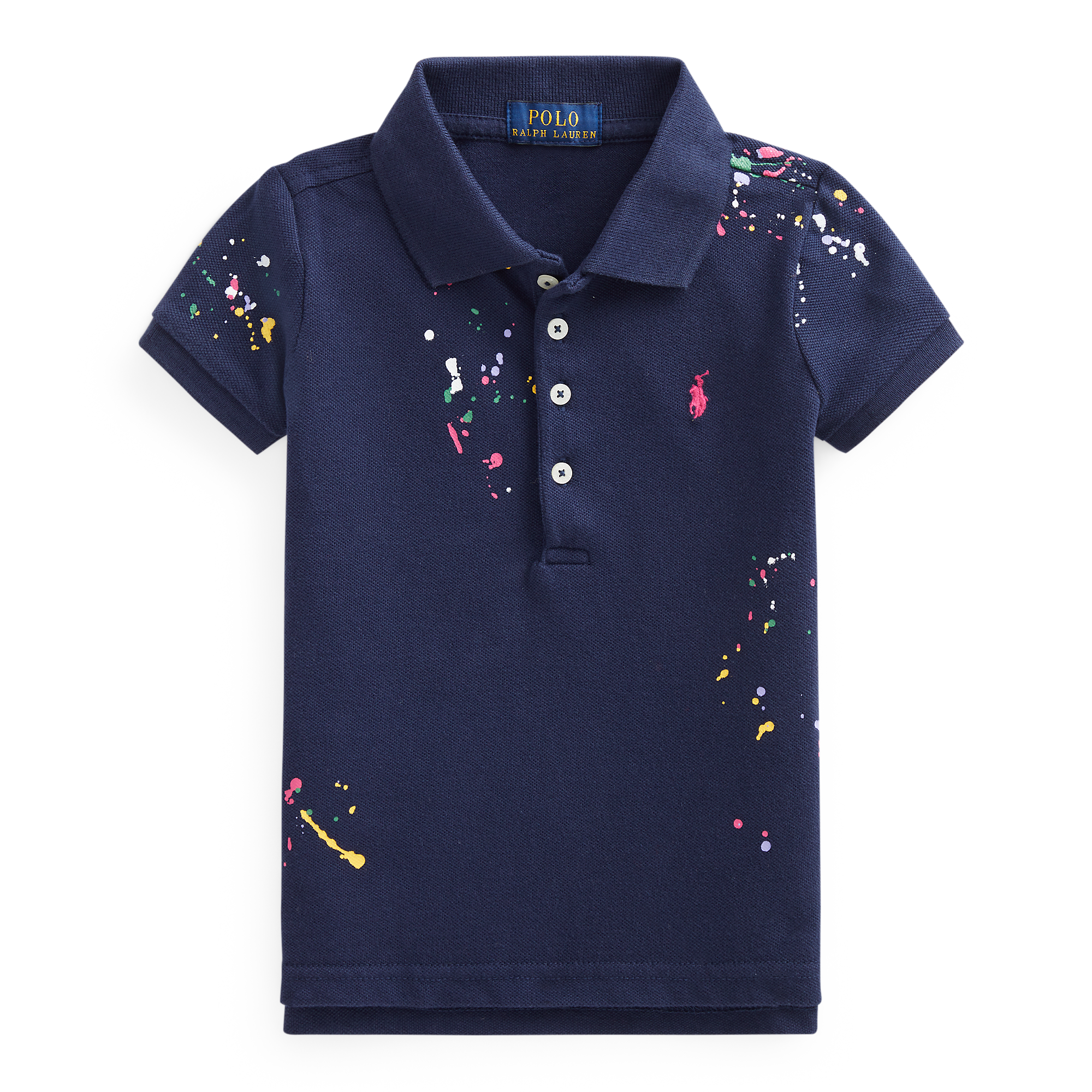 ralph lauren paint splatter polo shirt