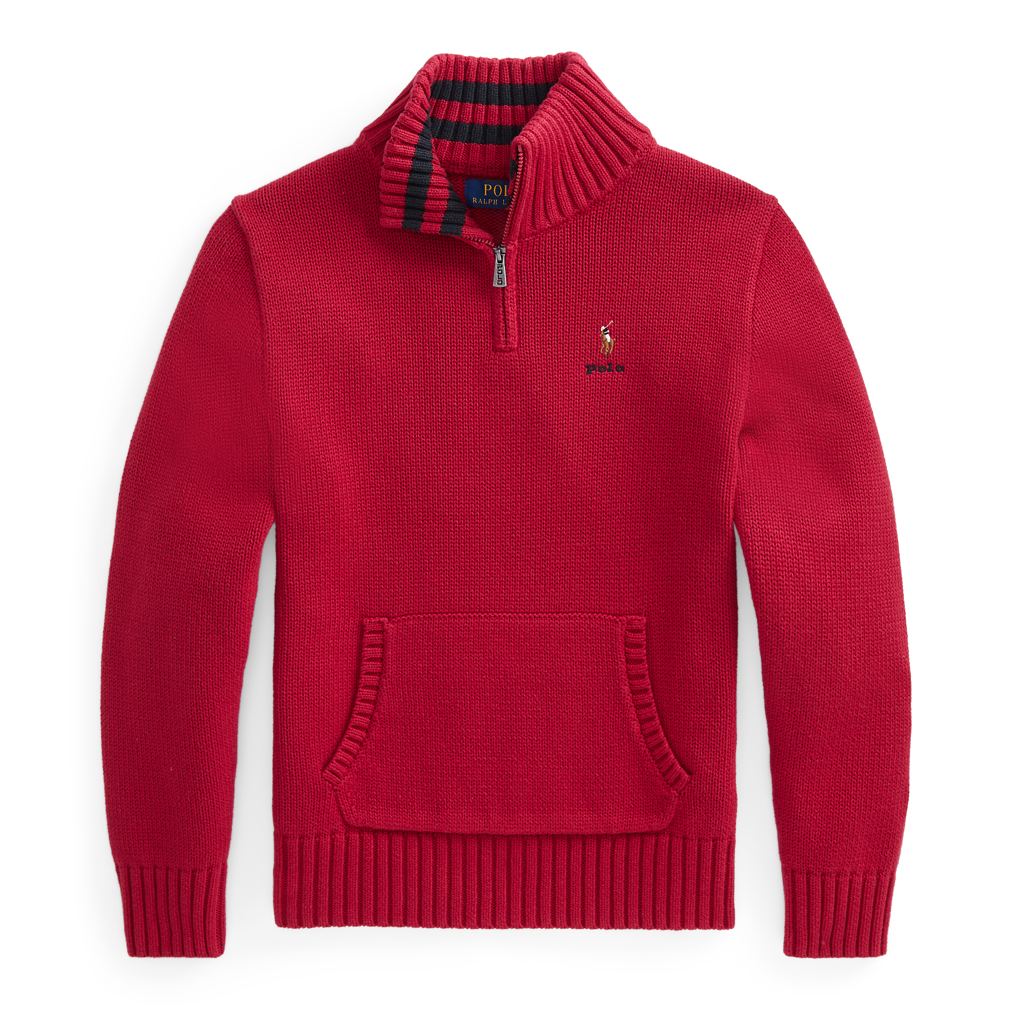 ralph lauren zipped sweater