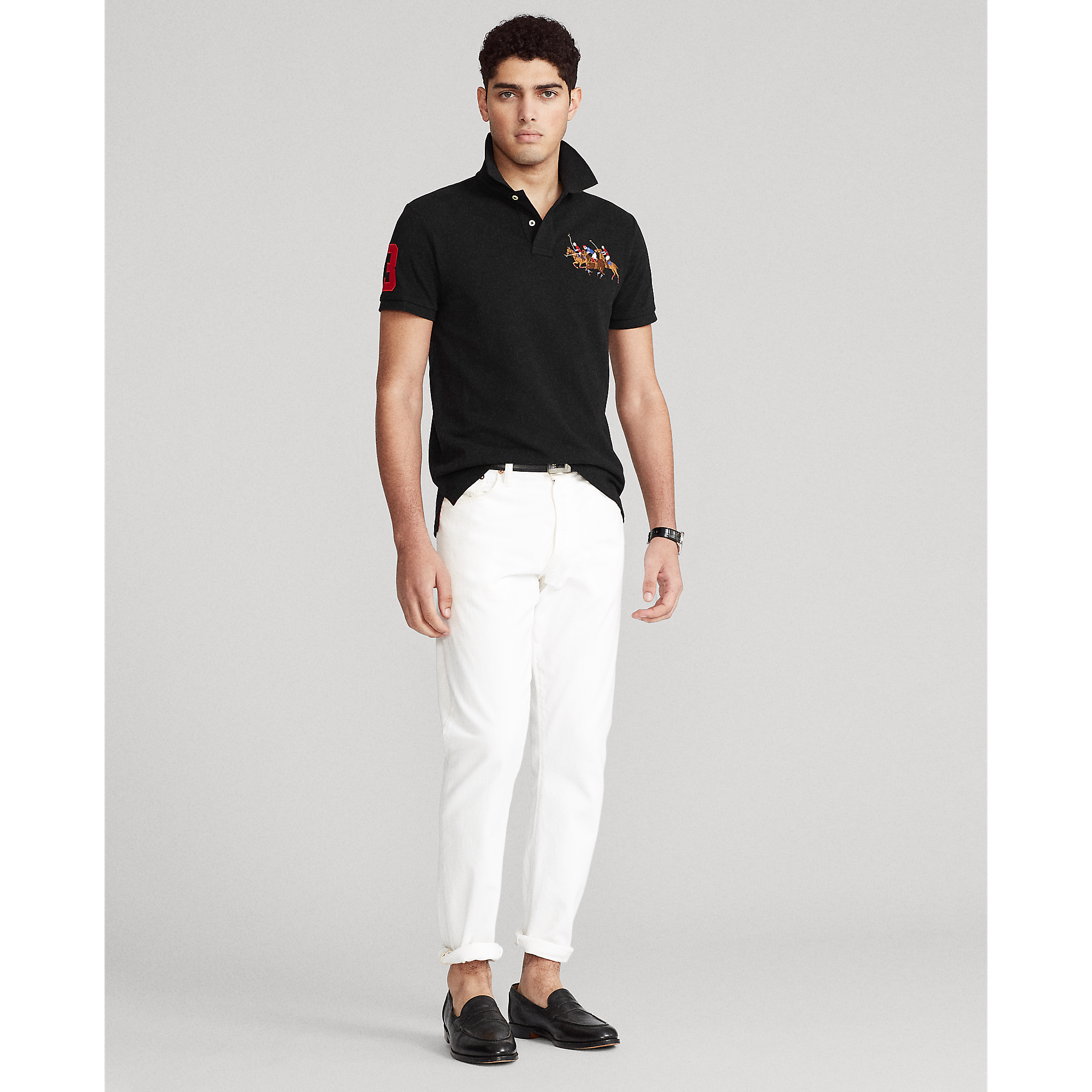 ralph lauren muscle fit shirt