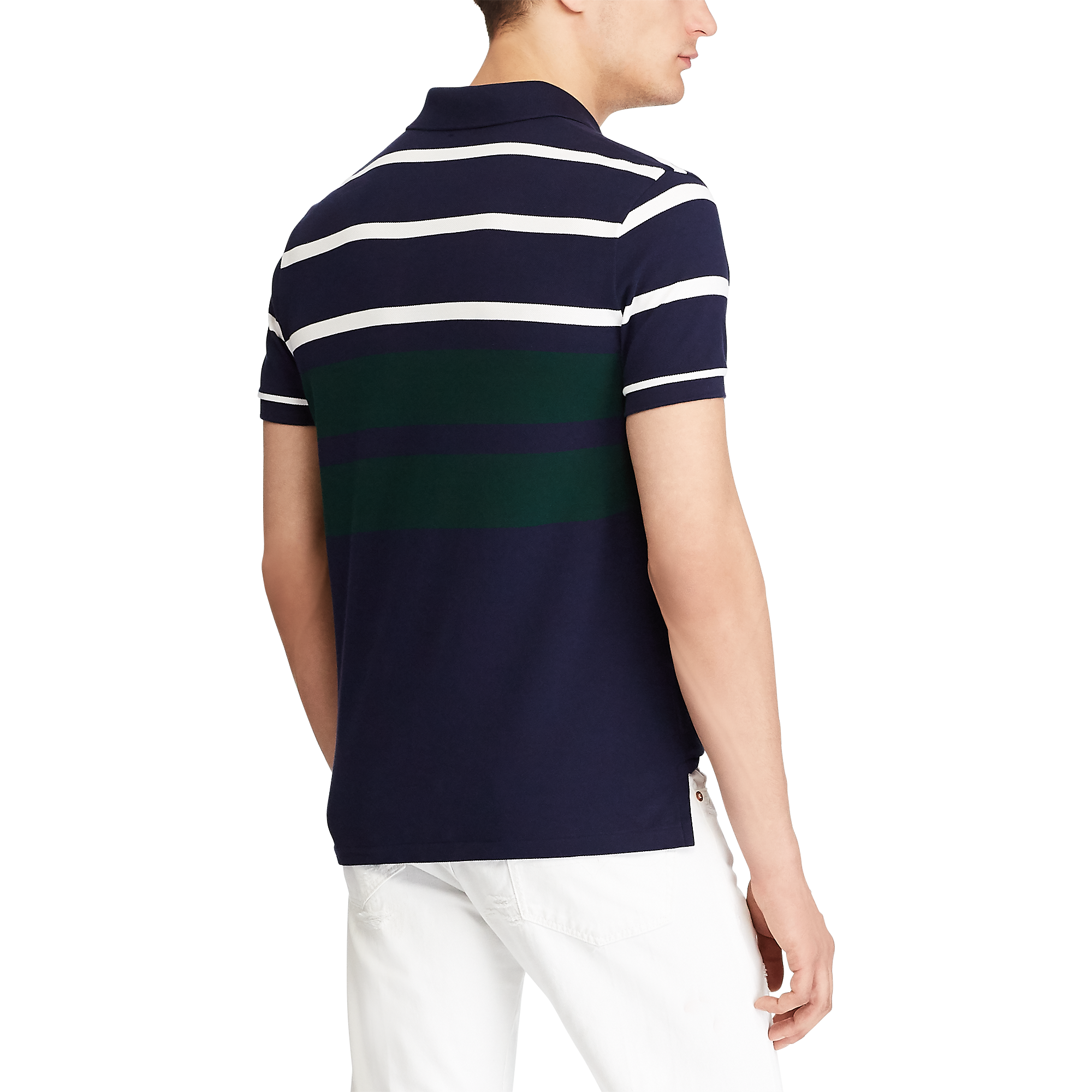 polo ralph lauren custom slim fit mesh shirt