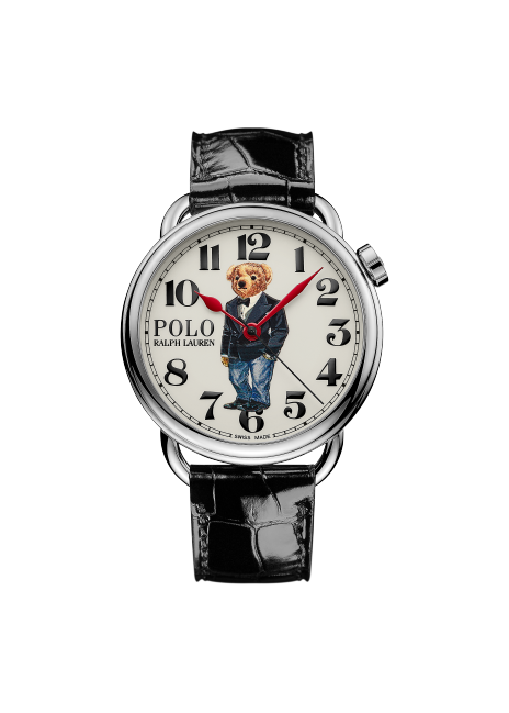 Ralph Lauren 42 MM Tuxedo Polo Bear Watch