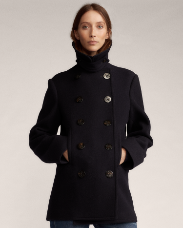 The Peacoat in Navy Ralph Lauren HK