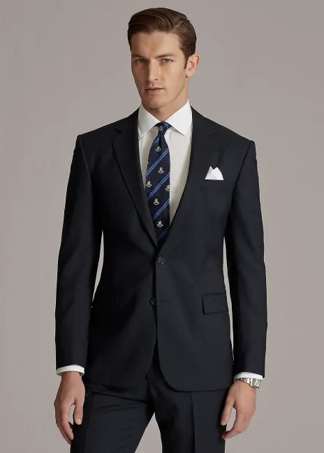Ralph Lauren Gregory Hand-Tailored Wool Twill Suit