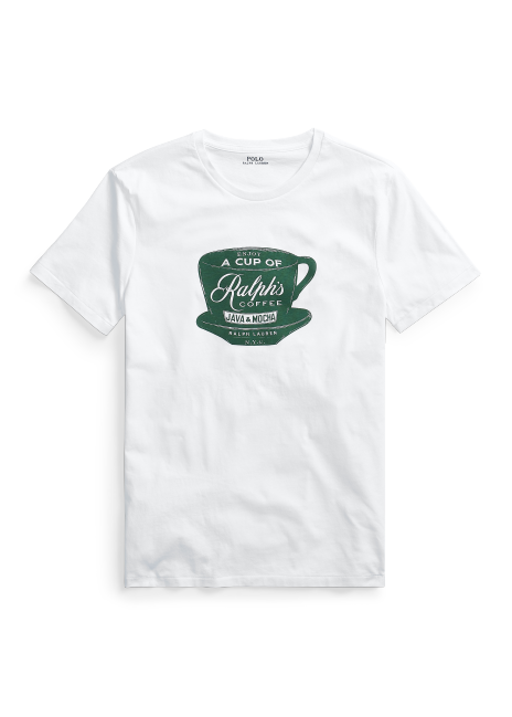 Ralph Lauren Custom Slim Fit Ralph&#39;s Coffee T-Shirt