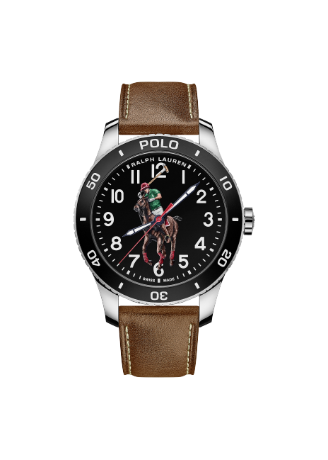 Ralph Lauren Polo Watch Black Dial