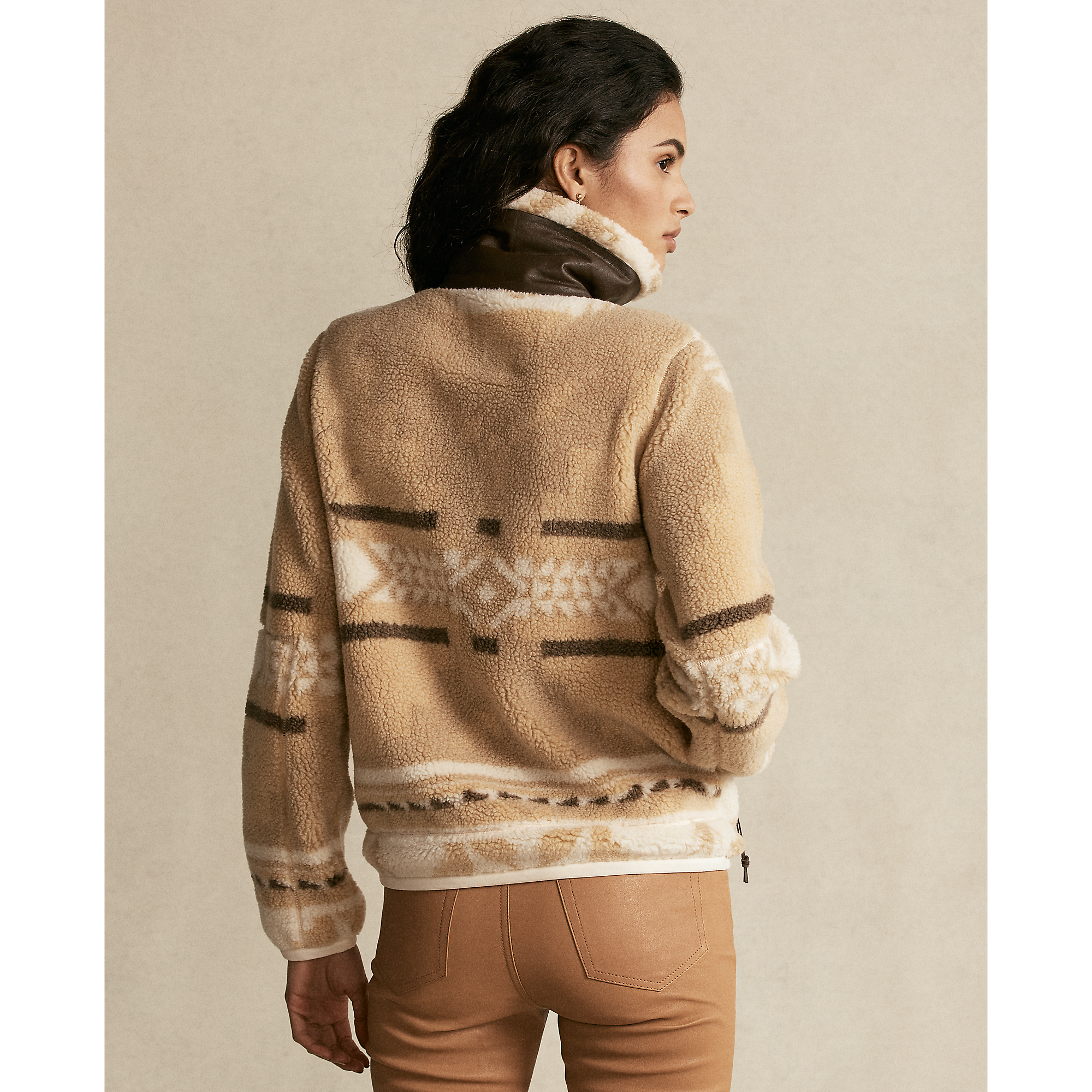 polo southwestern fleece
