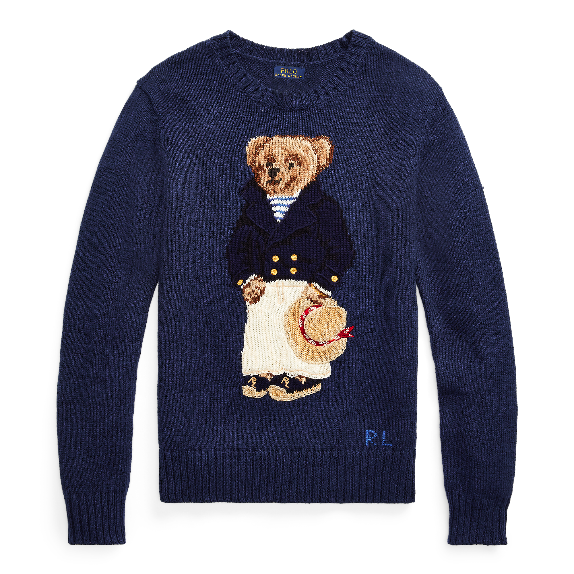 ralph lauren bear sweater