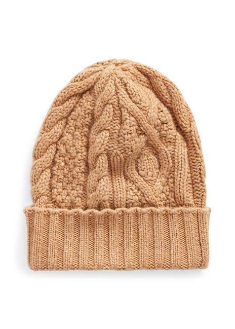 Ralph Lauren Cable-Knit Cashmere Hat