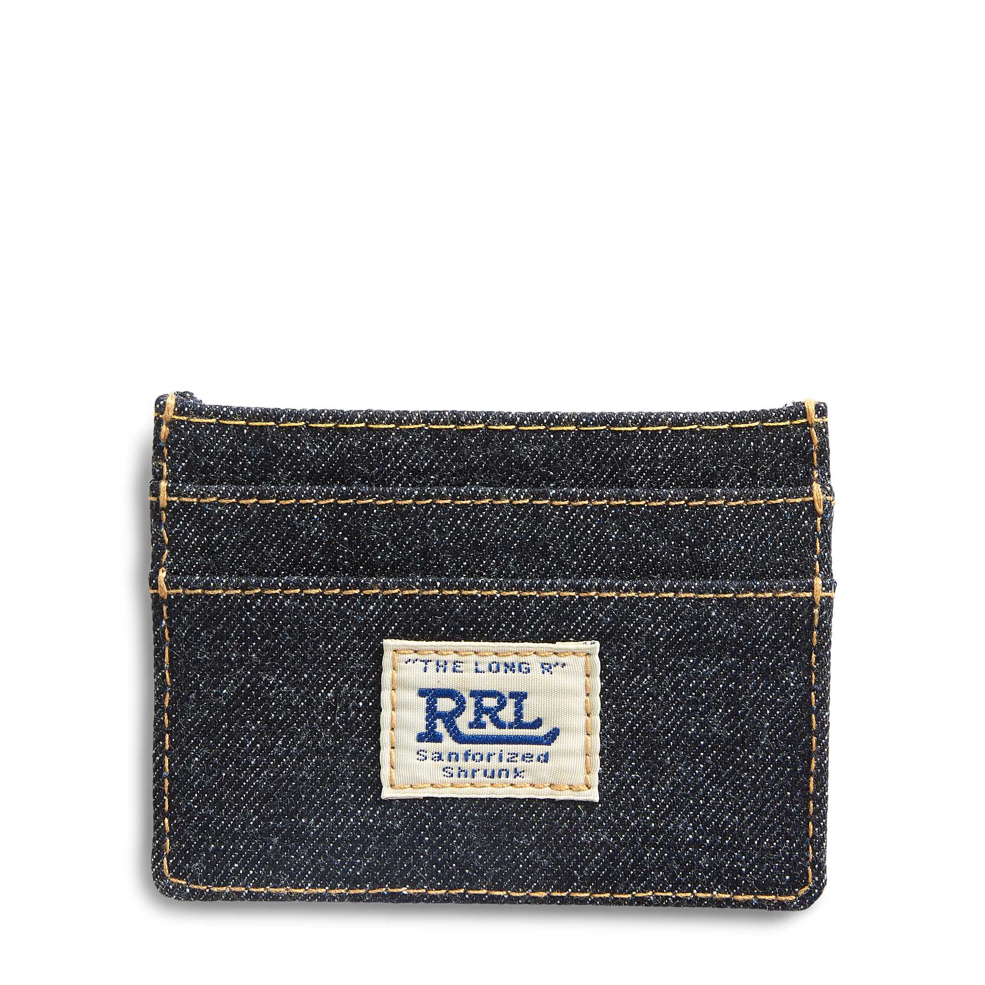 Indigo Denim Card Holder | Ralph Lauren® HK