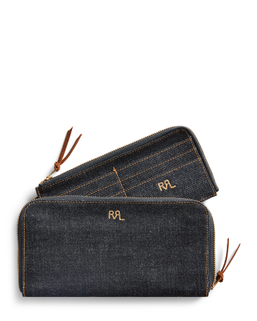 Indigo Denim Travel Wallet in Navy Ralph Lauren HK