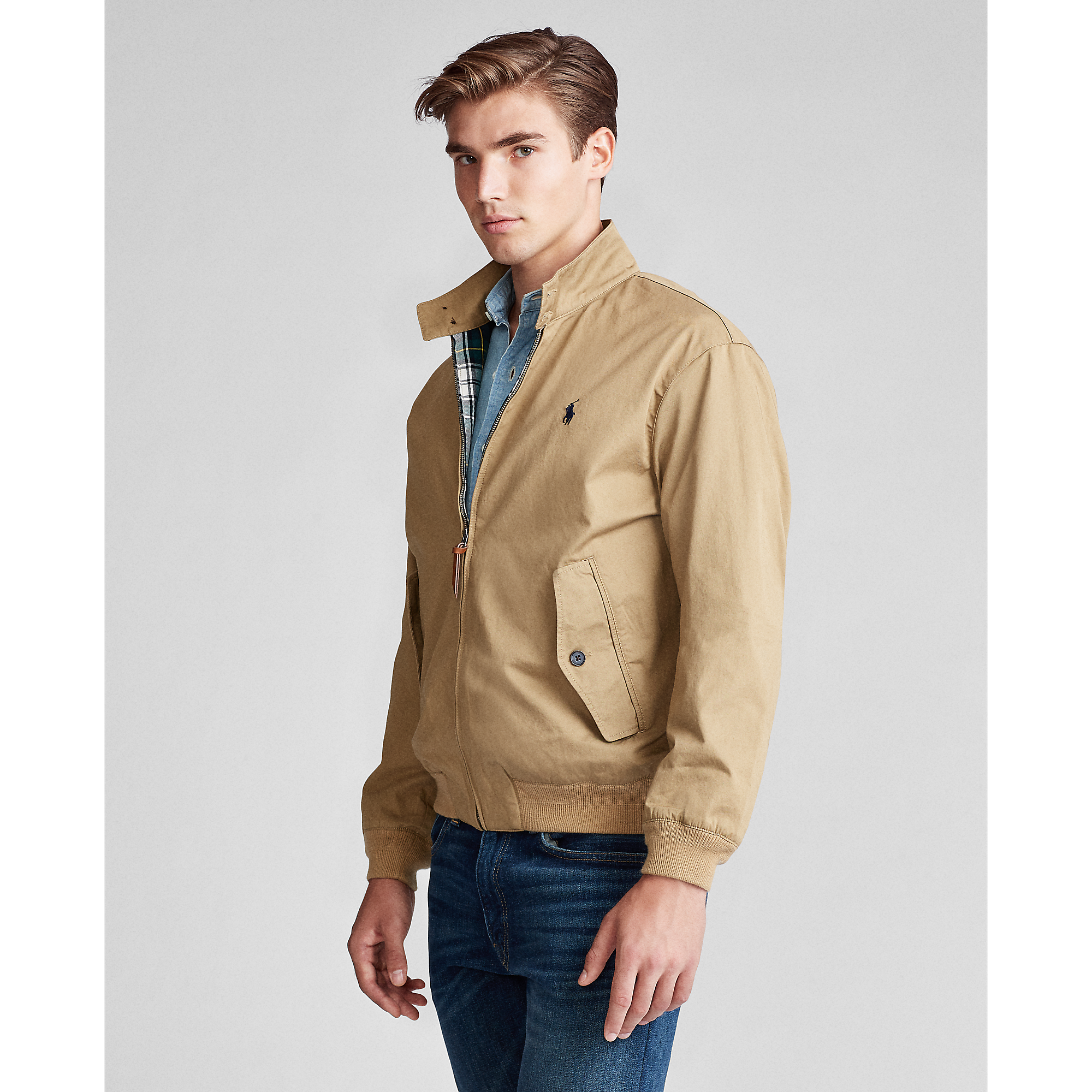 Chino Jacket in Camel | Ralph Lauren® HK