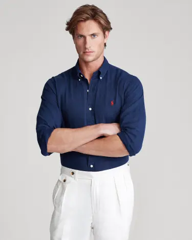 Classic Fit Linen Shirt | Ralph Lauren® HK