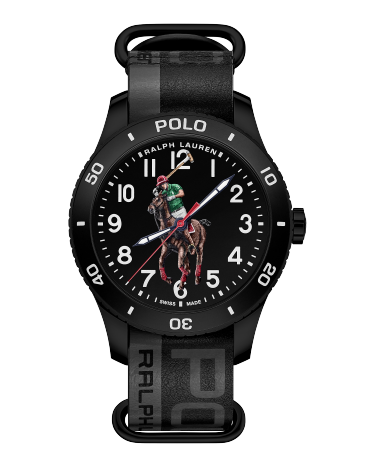 Polo Sport Watch Black Dial