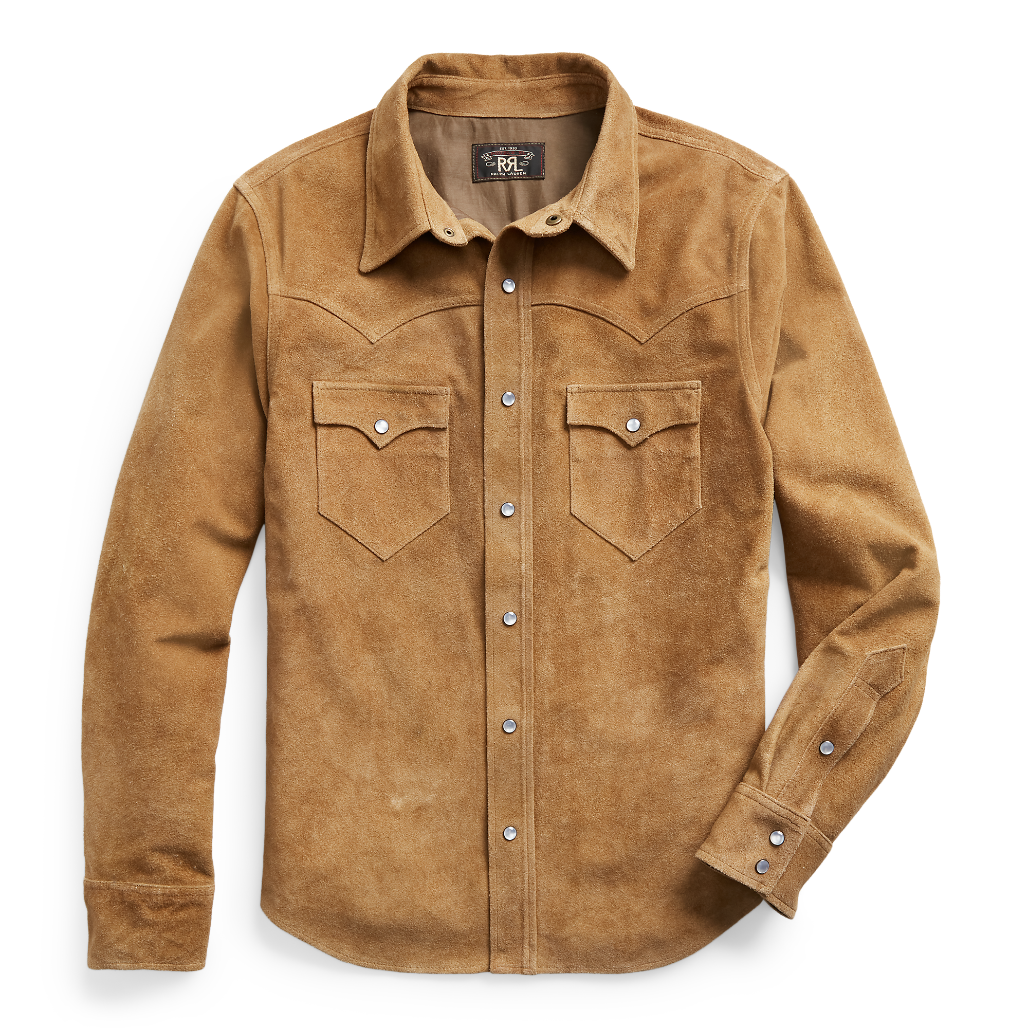 Suede Western Shirt Jacket | Ralph 