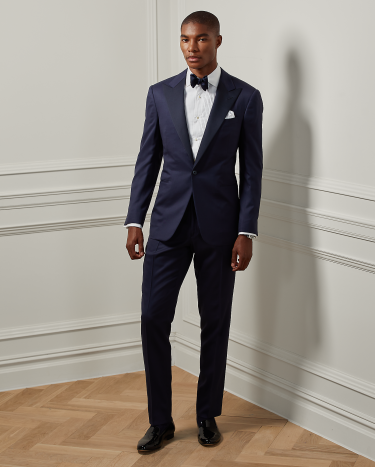 Ralph lauren blue tuxedo cheap