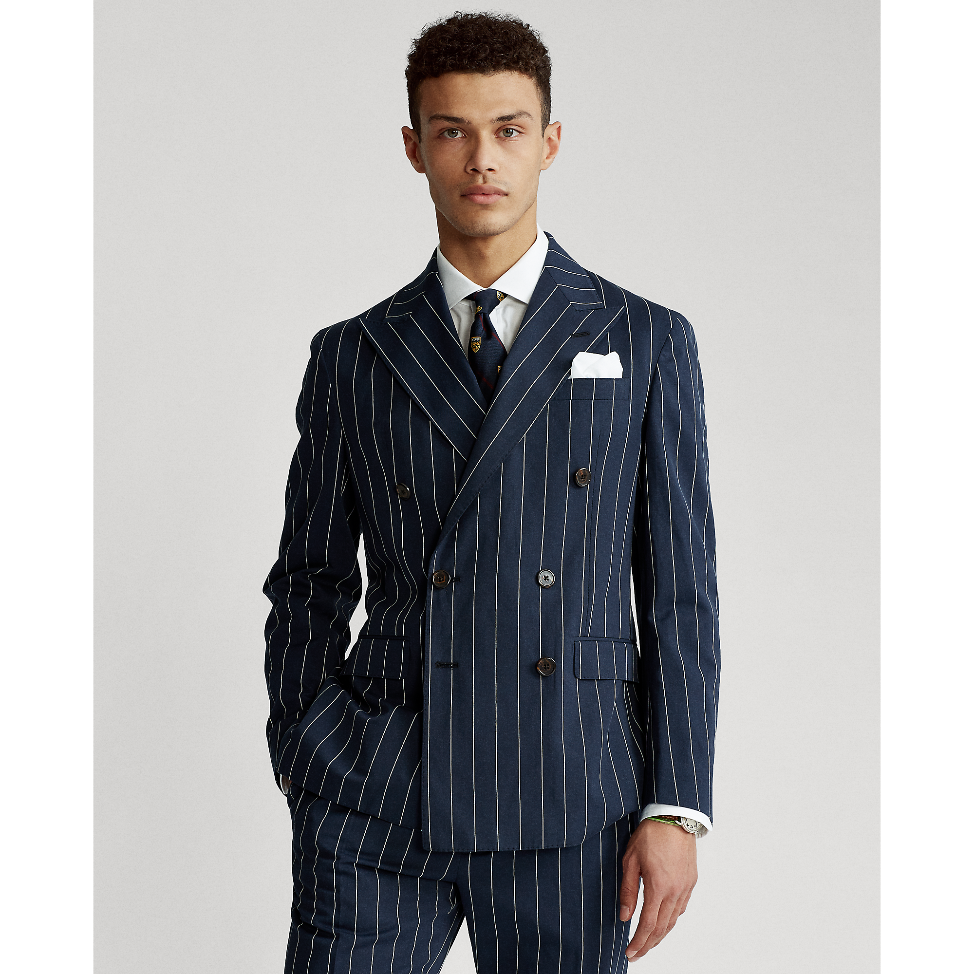 twill suit jacket