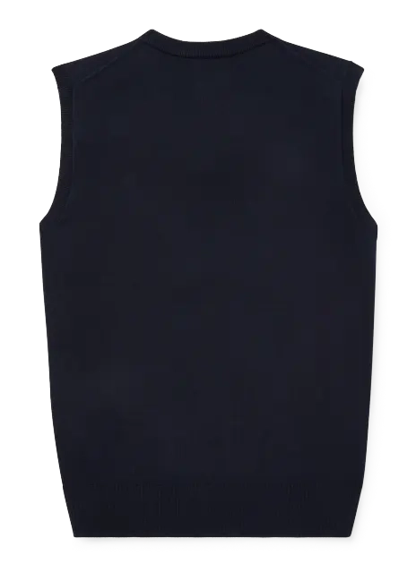 Ralph Lauren Cotton V-Neck Sweater Vest