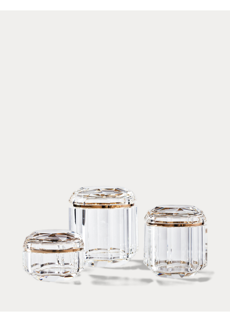Ralph Lauren Leigh Clear Crystal Jar