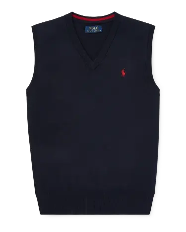 Ralph lauren cotton vest clearance