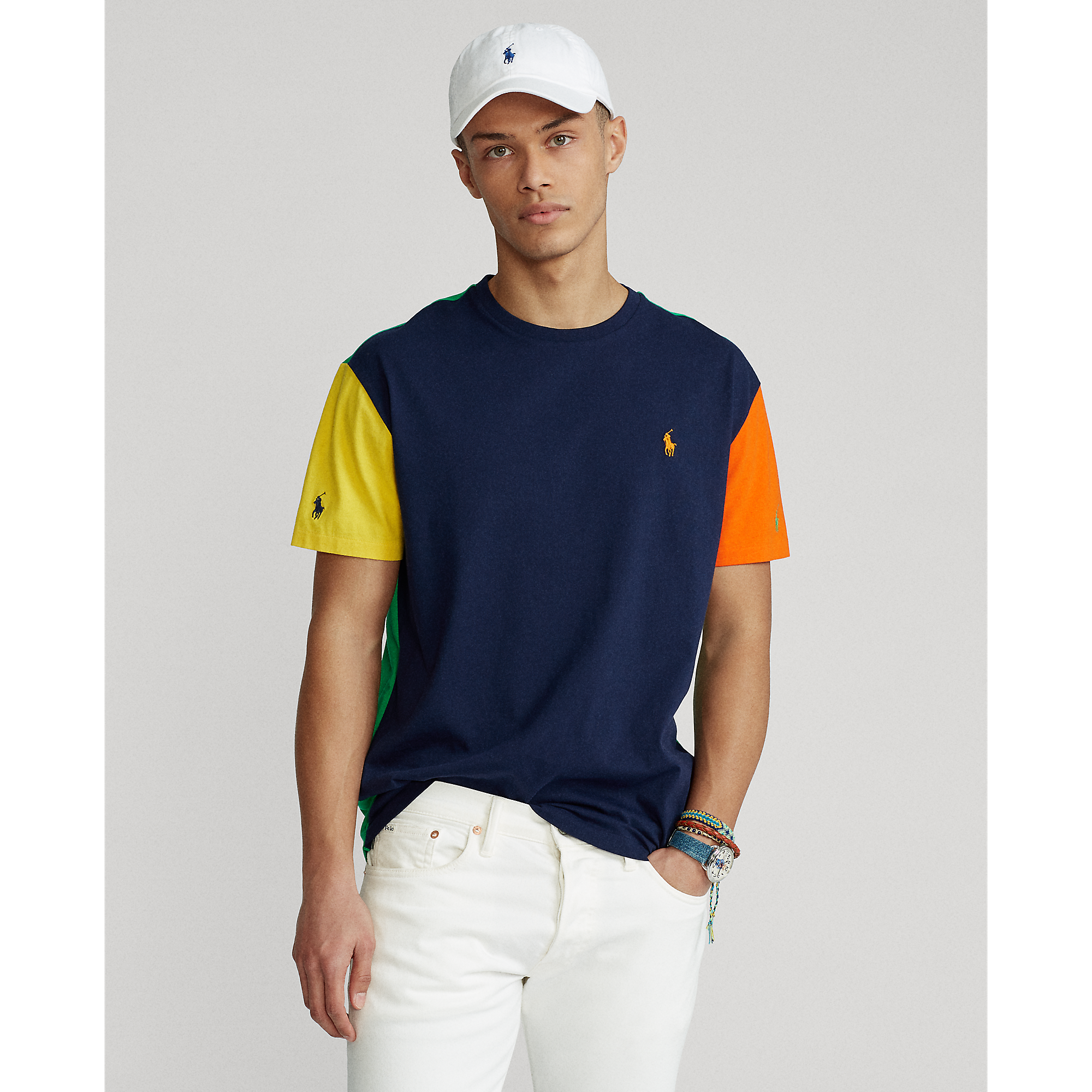 polo ralph lauren color block